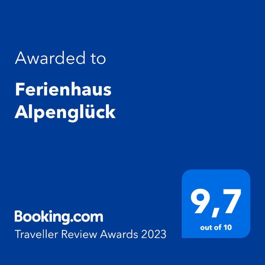 Ferienhaus Alpenglueck Gaicht エクステリア 写真